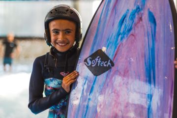 Indoor Surfen (Kinderpreis) Fortgeschritten inkl. Material